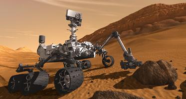 rover curiosity en Marte
